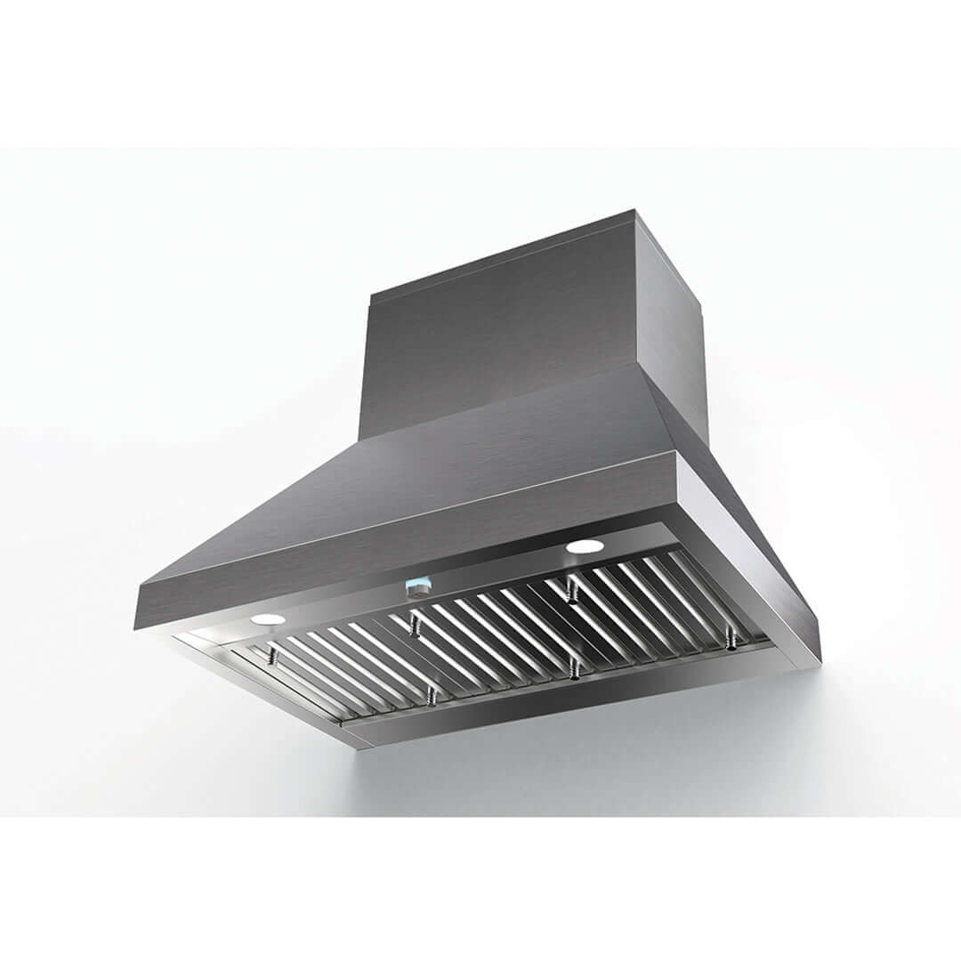 Faber Camino Wall Mount Range Hood With Size Options In Stainless Steel 