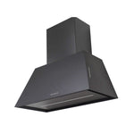 Faber Chloe Wall Mount Range Hood With Size Options In Matte Black 