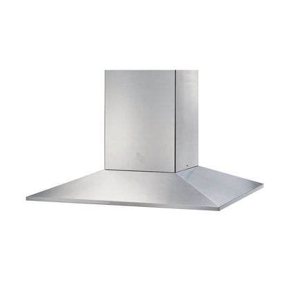 Faber Dama Isola Island Mount Range Hood With Sizing Options In Stainless Steel 