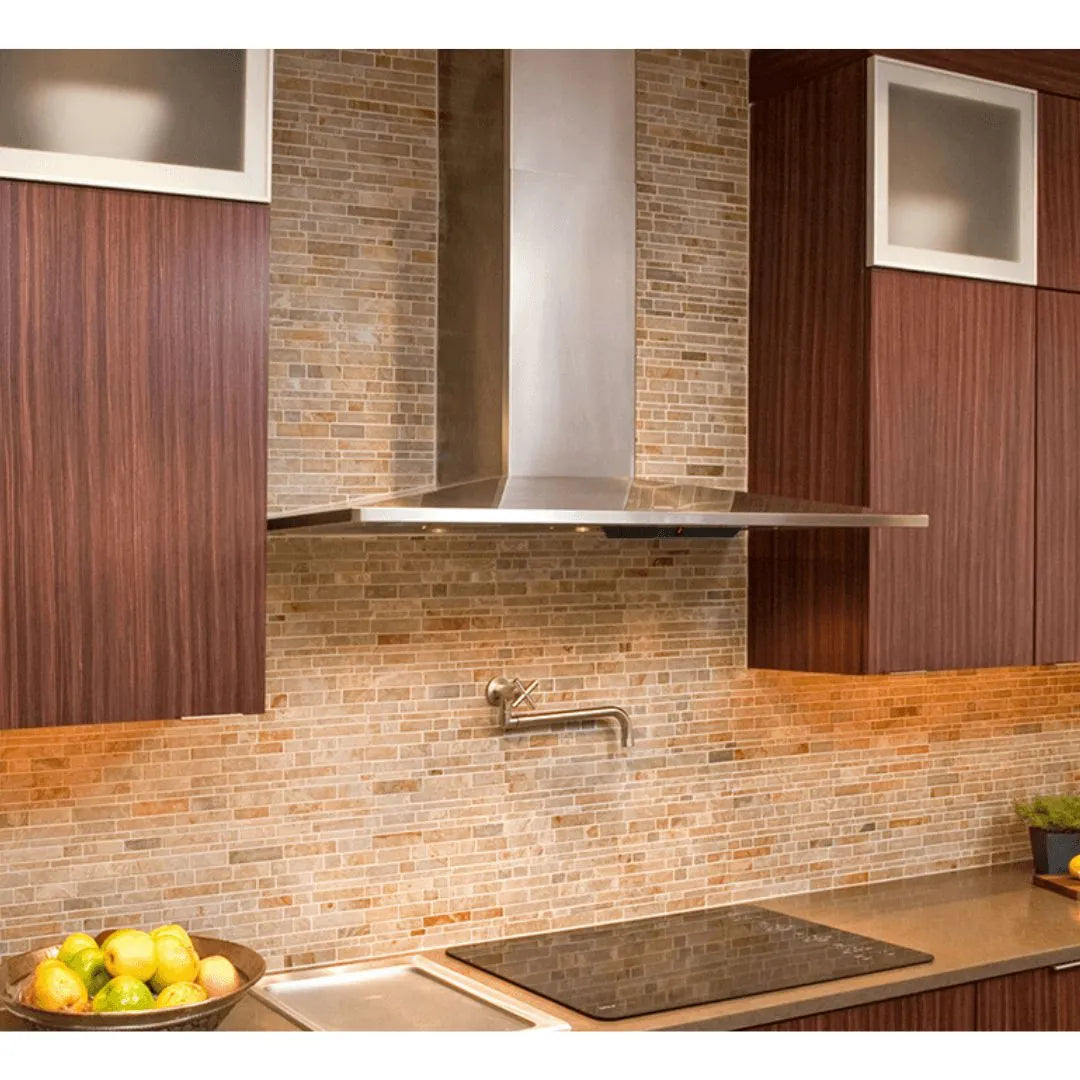 Faber Diamante Wall Mount Range Hood With Size Options In Stainless Steel 