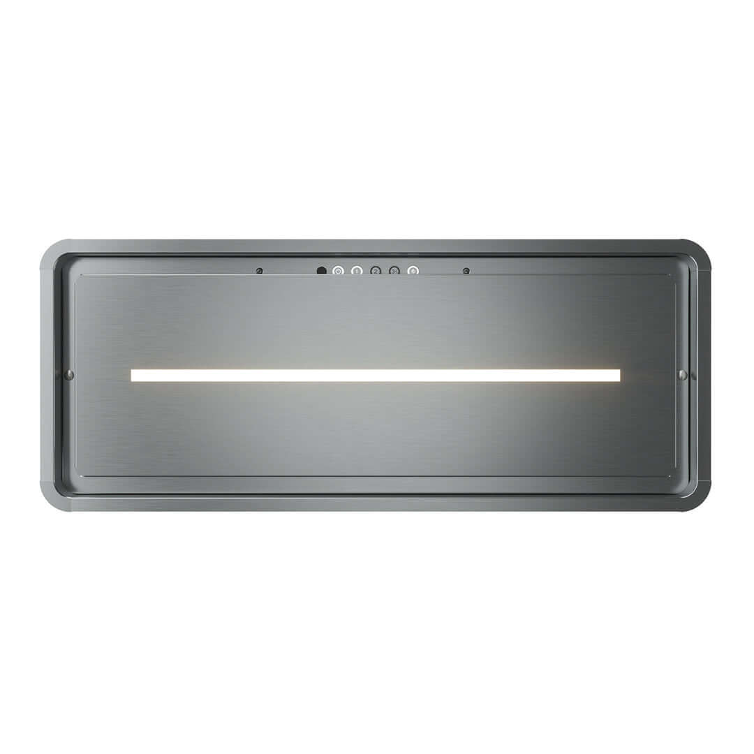Faber Inca In-Light Range Hood Insert With Size Options In Stainless Steel (INLTSSV) 