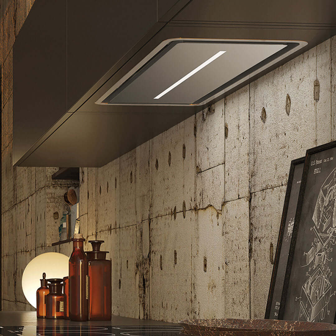 Faber Inca In-Light Range Hood Insert With Size Options In Stainless Steel (INLTSSV) 