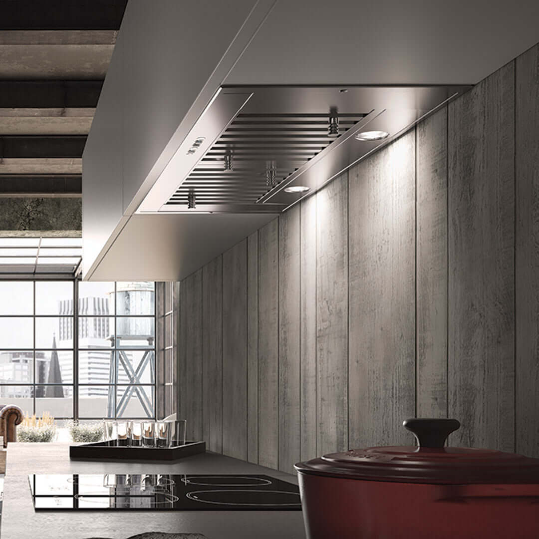 Faber Inca SD Range Hood Insert With Size Options In Stainless Steel 