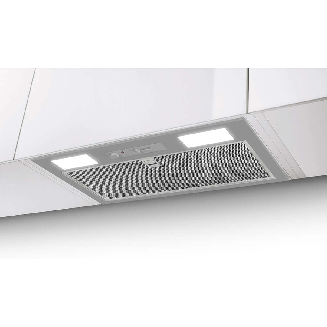 Faber Inca Smart Gray Range Hood Insert With In Stainless Steel