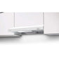 Faber Levante E Under Cabinet Range Hood With Size Options in Stainless Steel 