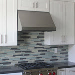 Faber Maestrale 18 Wall Mount Range Hood With Size Options In Stainless Steel 