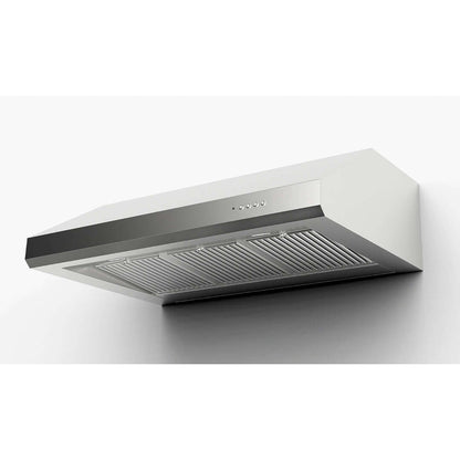 Faber Ostro Under Cabinet Range Hood With Size Options In Stainless Steel 