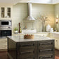 Faber Tender Wall Mount Range Hood With Size Options In Stainless Steel 