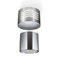 Faber Zoom 16" Island Mount Range Hood In Stainless Steel 