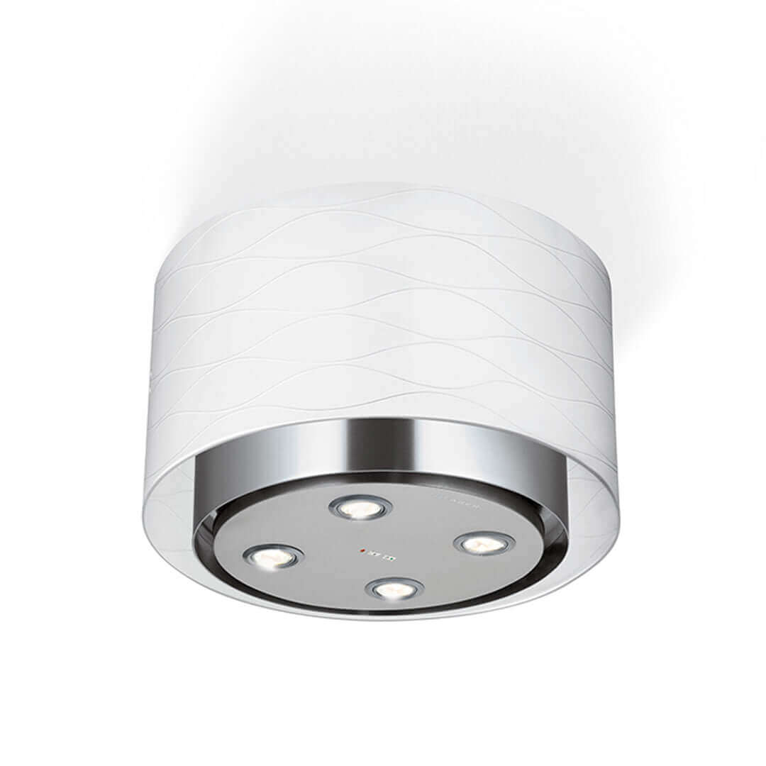 Faber Zoom 21" Vanilla Glass Shade 