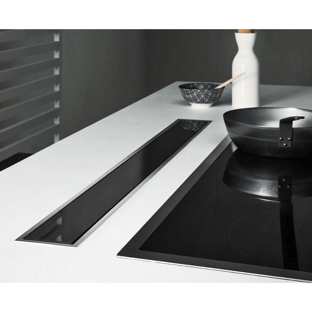 Falmec 36 in. 600 CFM Down Draft Range Hood in Stainless Steel- Motor Required (FDDOW36T6SS) 