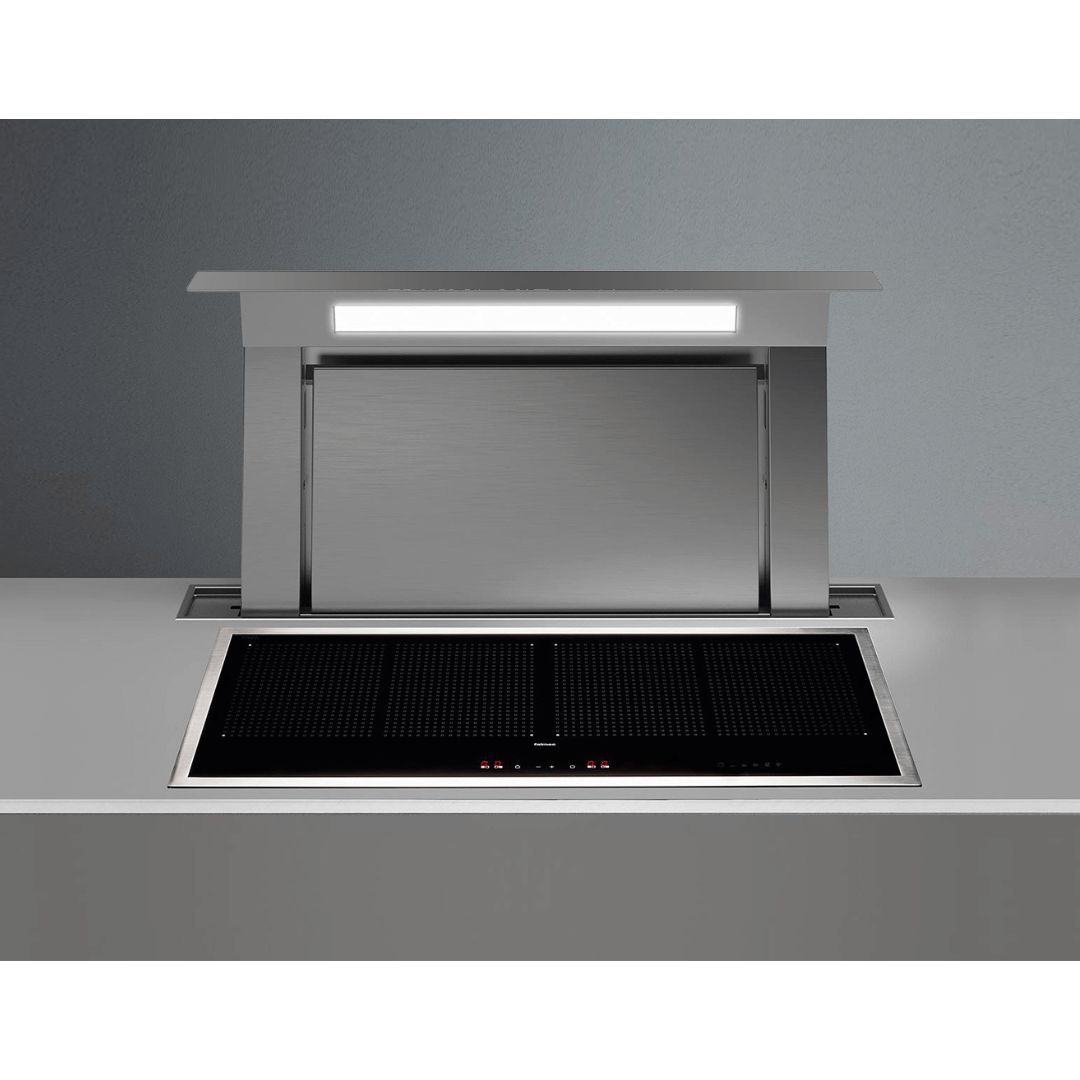 Falmec 36 in. 600 CFM Down Draft Range Hood in Stainless Steel- Motor Required (FDDOW36T6SS) 