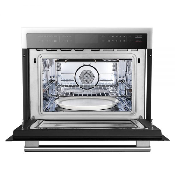 Forno 24 in. 1.6 cu. ft. Built-In Compact Convection Microwave Oven (FMWDR3093-24) - white background