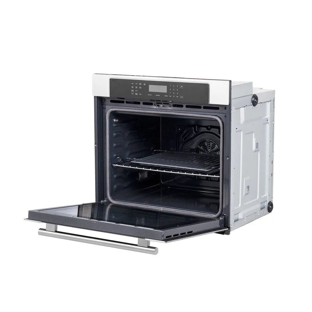 Forno 30 in. Electric Single Wall Oven In Stainless Steel with Self-Clean (FBOEL1358-30)-