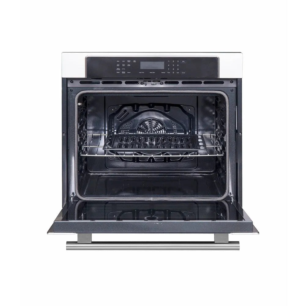 Forno 30 in. Electric Single Wall Oven In Stainless Steel with Self-Clean (FBOEL1358-30)-