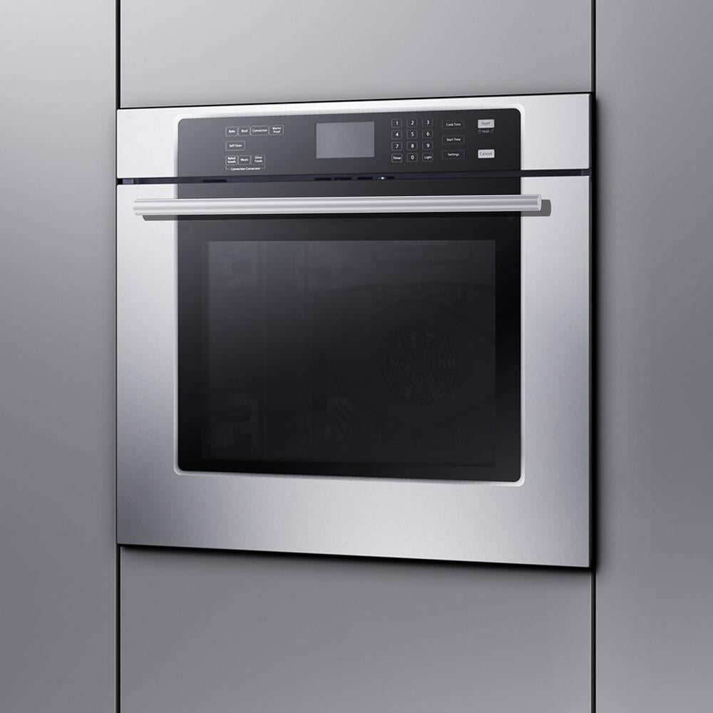 Fulgor Milano 30 in. Built-in Convection Single Wall Oven - black background