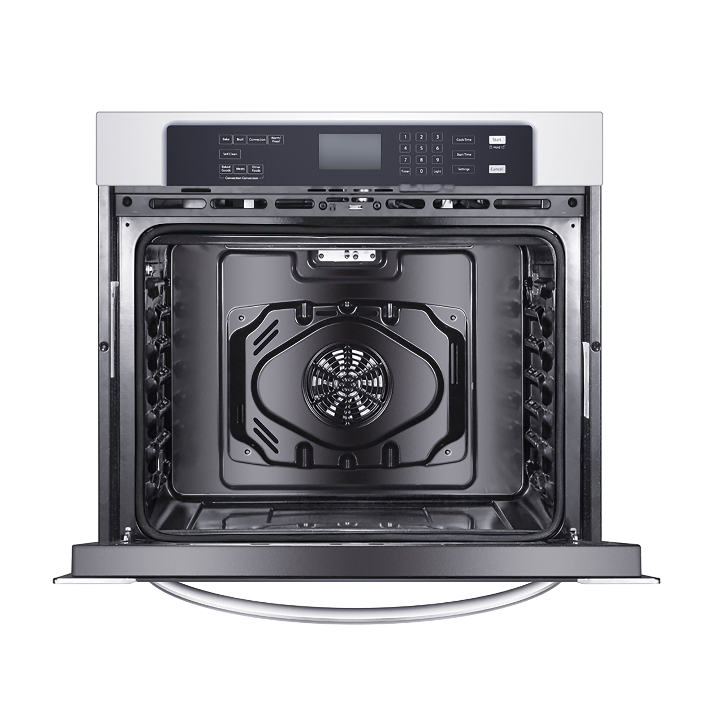 Forno 30 in. Electric Single Wall Oven In Stainless Steel with Self-Clean (FBOEL1358-30)-