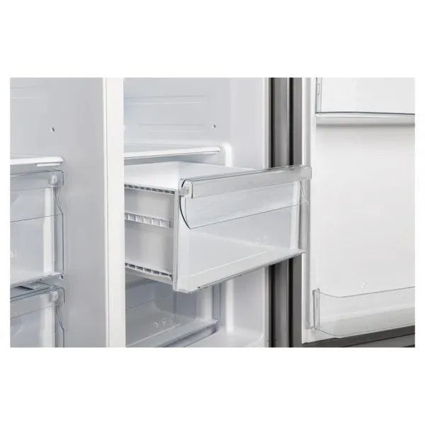 Forno 36 in. 20.0 cu. ft Counter Depth Side by Side Refrigerator with Water and Ice Dispenser in Stainless Steel (FFRBI1844-36SB)-