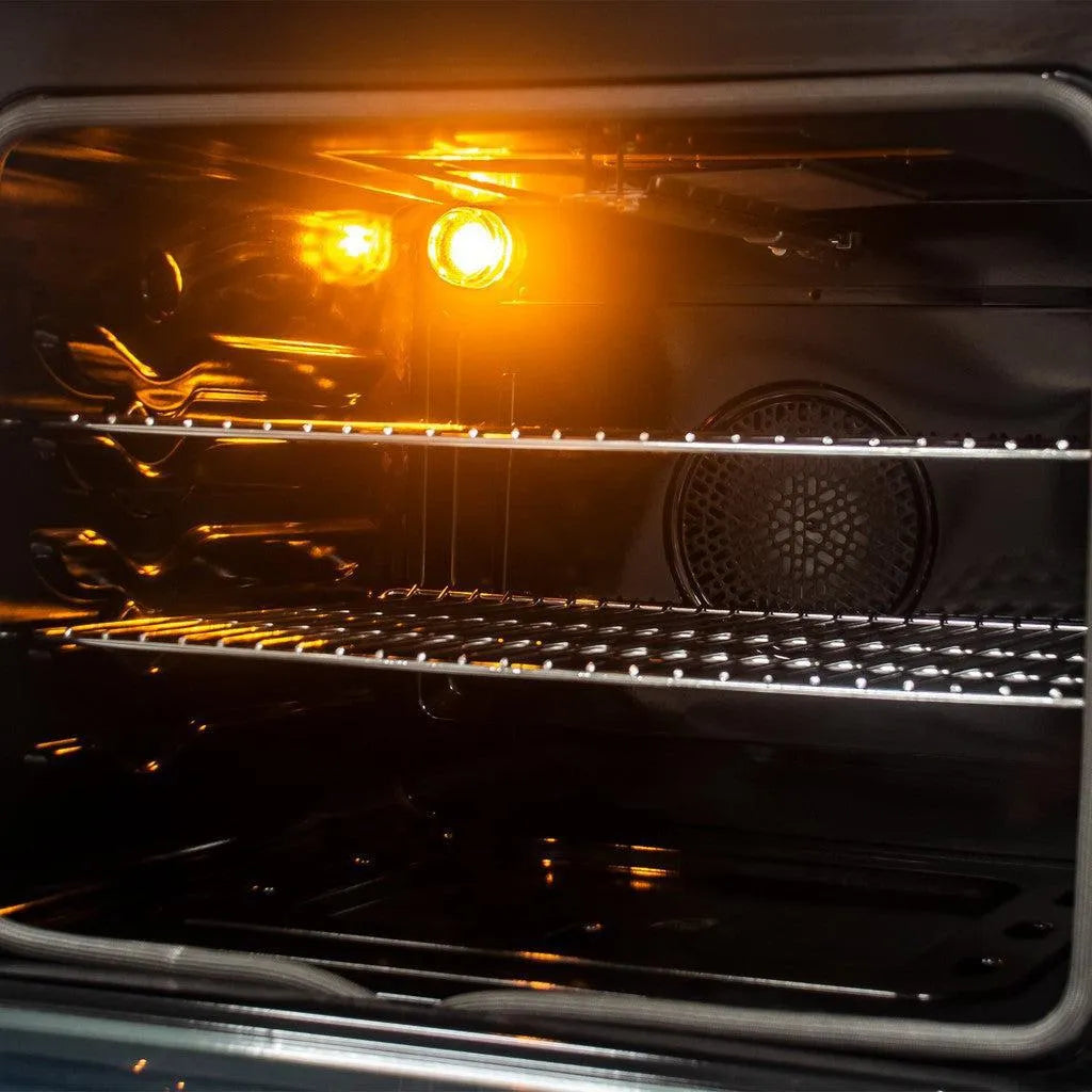 Forno Alta Qualita - 30 in. 4.62 cu. ft. Pro-Style Range with Gas Stove and Gas Oven in Stainless Steel (FFSGS6228-30S) Oven Light Illuminated