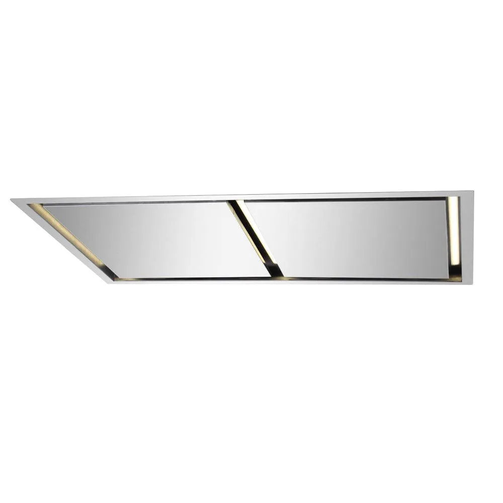 Forno Arezzo - 44 in. Ceiling Mounted Recessed Range Hood with Perimetric Heat, Odor, Gases and Steam Air Capture (FRHRE5312-44)-