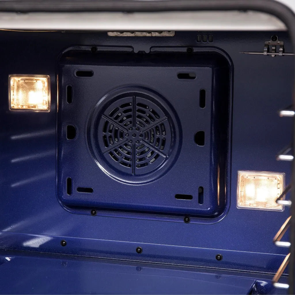 Forno Capriasca 30 in. 4.32 cu. ft. French Door Freestanding Dual Fuel Range with Gas Stove and Electric Oven in Stainless Steel (FFSGS6387-30)-