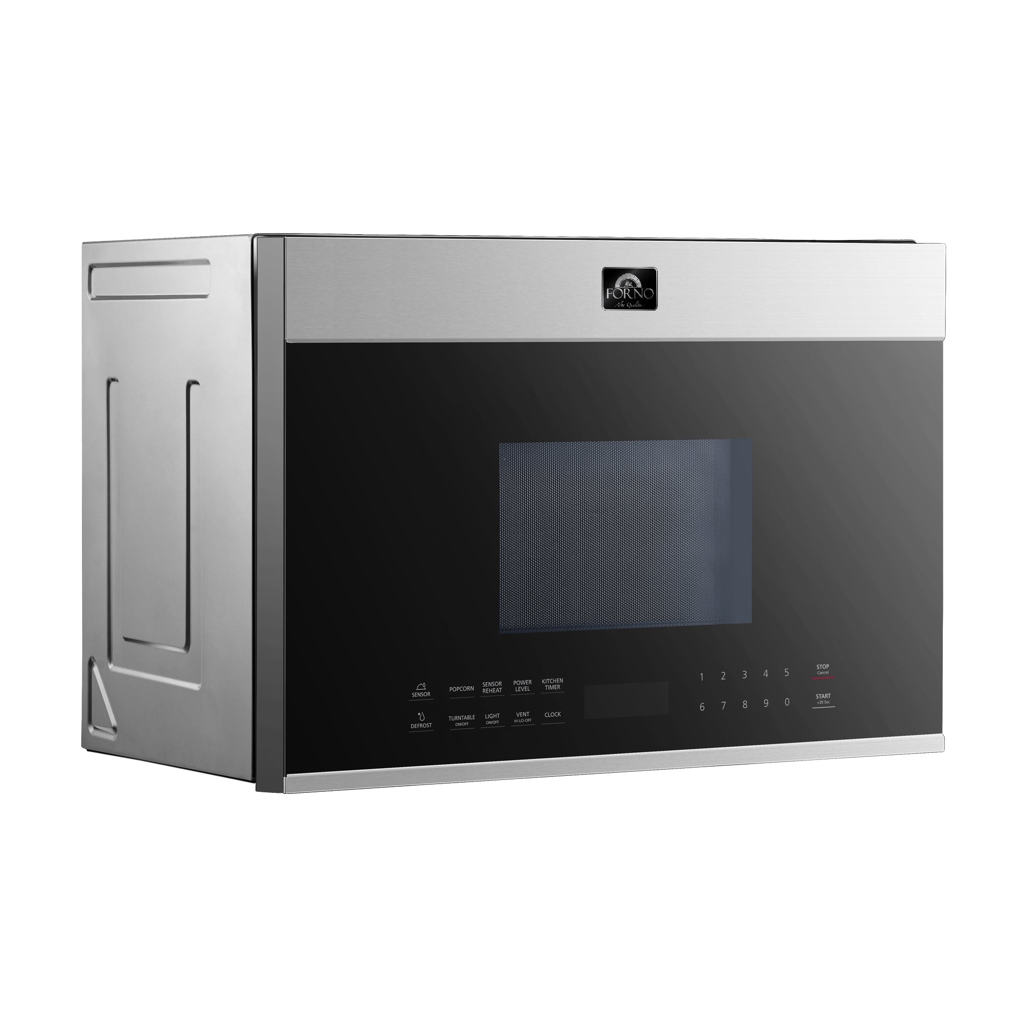 Forno Capriolo - 24 in. OTR Stainless Steel Microwave Oven 1.3 cu.ft.-