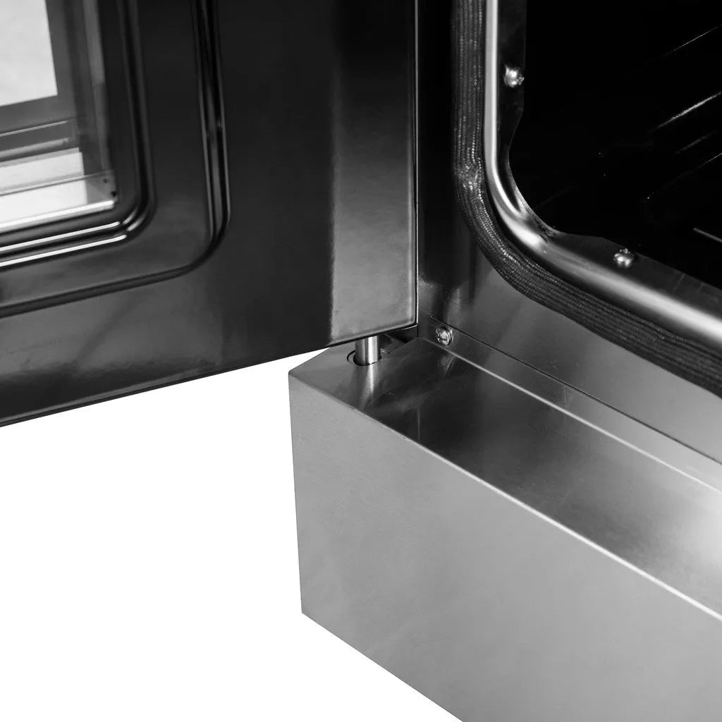 Forno Galiano 48 in. 6.58 cu. ft. Left Swing Door Freestanding All Gas Range in Stainless Steel (FFSGS6444-48)-