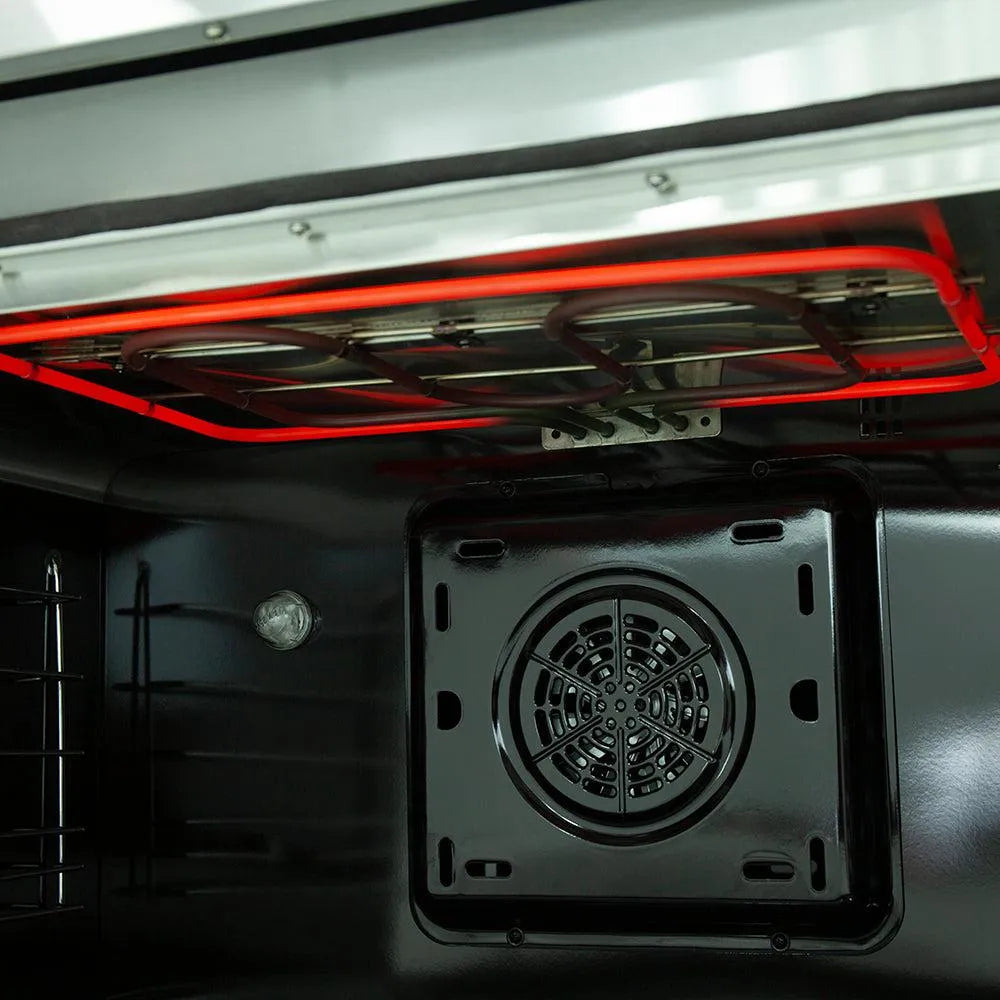 Forno Galiano Professional - 48 in. 6.58 cu. ft. Dual Fuel Range with Gas Stove and Electric Oven in Stainless Steel (FFSGS6156-48)-