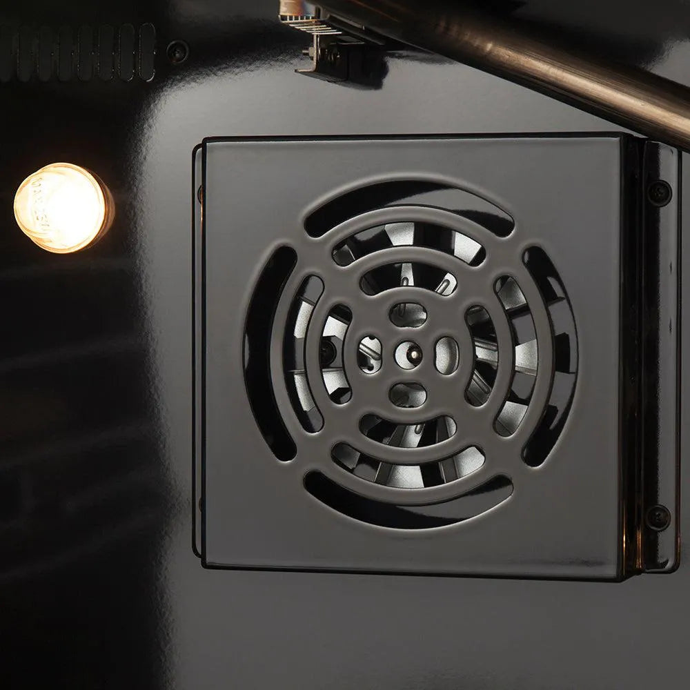 Forno Galiano Professional - 48 in. 6.58 cu. ft. Range with Gas Stove and Gas Oven in Stainless Steel (FFSGS6244-48) convection fan and light.