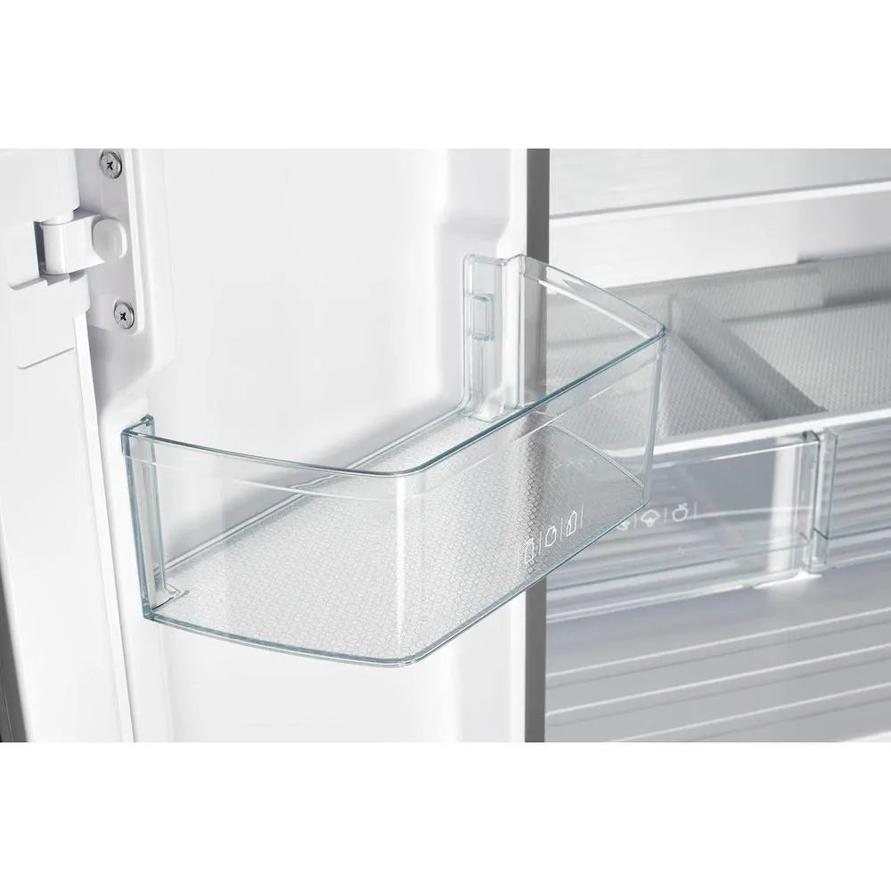 Internal door rack.