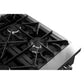 Forno Lseo 36 in. 6 Burner Gas Rangetop with Griddle in Stainless Steel (FCTGS5737-36)-
