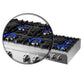Forno Lseo 48 in. 8 Burner Gas Rangetop with Griddle in Stainless Steel (FCTGS5737-48)-