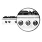 Forno Lseo 48 in. 8 Burner Gas Rangetop with Griddle in Stainless Steel (FCTGS5737-48)-