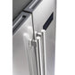 Forno Salerno - 33 in. 15.6 cu. ft. Side by Side Counter Depth Refrigerator in Stainless Steel (FFRBI1805-33SB)-
