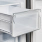 Forno Salerno - 33 in. 15.6 cu. ft. Side by Side Counter Depth Refrigerator in Stainless Steel (FFRBI1805-33SB)-