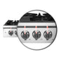 Forno Spezia 30 in. 5 Burner Gas Cooktop with Wok Ring and Griddle in Stainless Steel (FCTGS5751-30)-