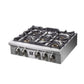 Forno Spezia 30 in. 5 Burner Gas Cooktop with Wok Ring and Griddle in Stainless Steel (FCTGS5751-30)-
