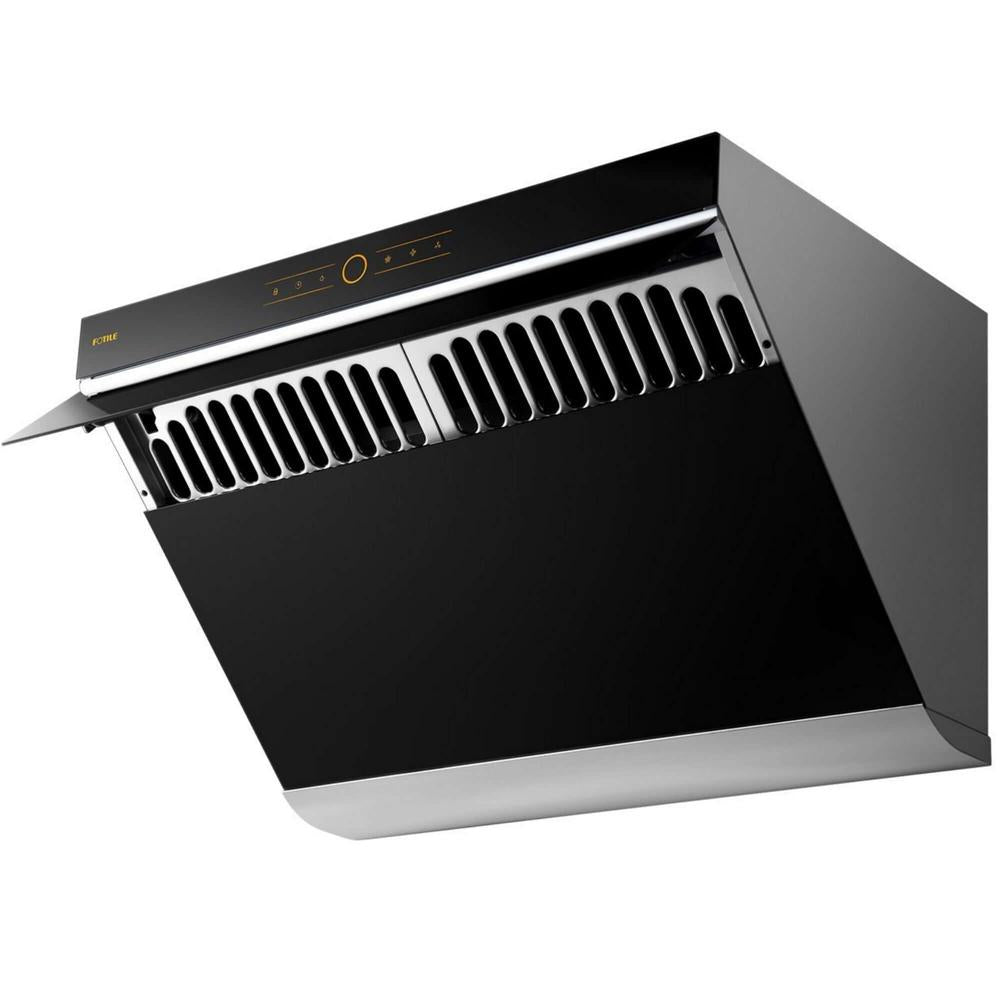 Fotile 2-Piece Kitchen Package-With Stainless Steel 30 in. Gas Cooktop and 30 in. 850 CFM Wall Mount Range Hood with Touchscreen (JQG7501 + GLS30501)