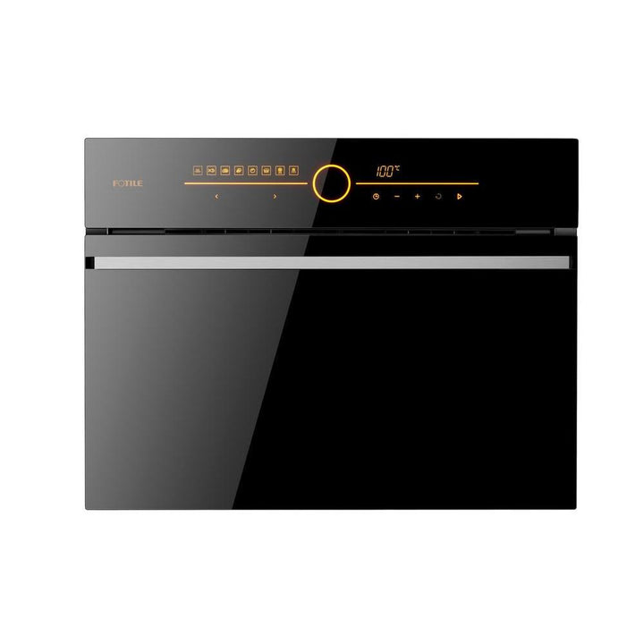 Fotile 24 in. Built-In Steam Oven in Black Tempered Glass (SCD42-C2T)