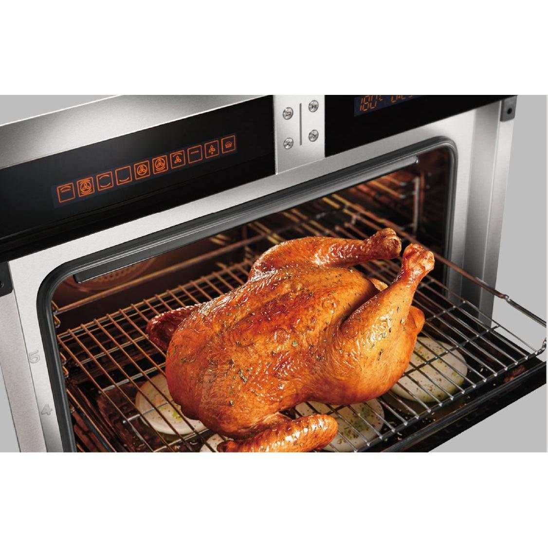 Fotile 24 in. Convection Built-In Electric Wall Oven in Stainless Steel (KSS7002A)