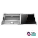 Fotile 3-in-1 In-Sink Dishwasher and Produce Cleaner Combination System (SD2F-P1X)