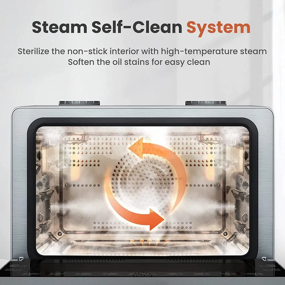 Fotile Chefcubii 4-in-1 Countertop Convection Steam Combi Oven with Air Fryer (HYZK26-E1)
