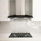Fotile EPS Series 34 in. Cooktop with 3 Sealed Burners in Black Tempered Glass (GAG86309)
