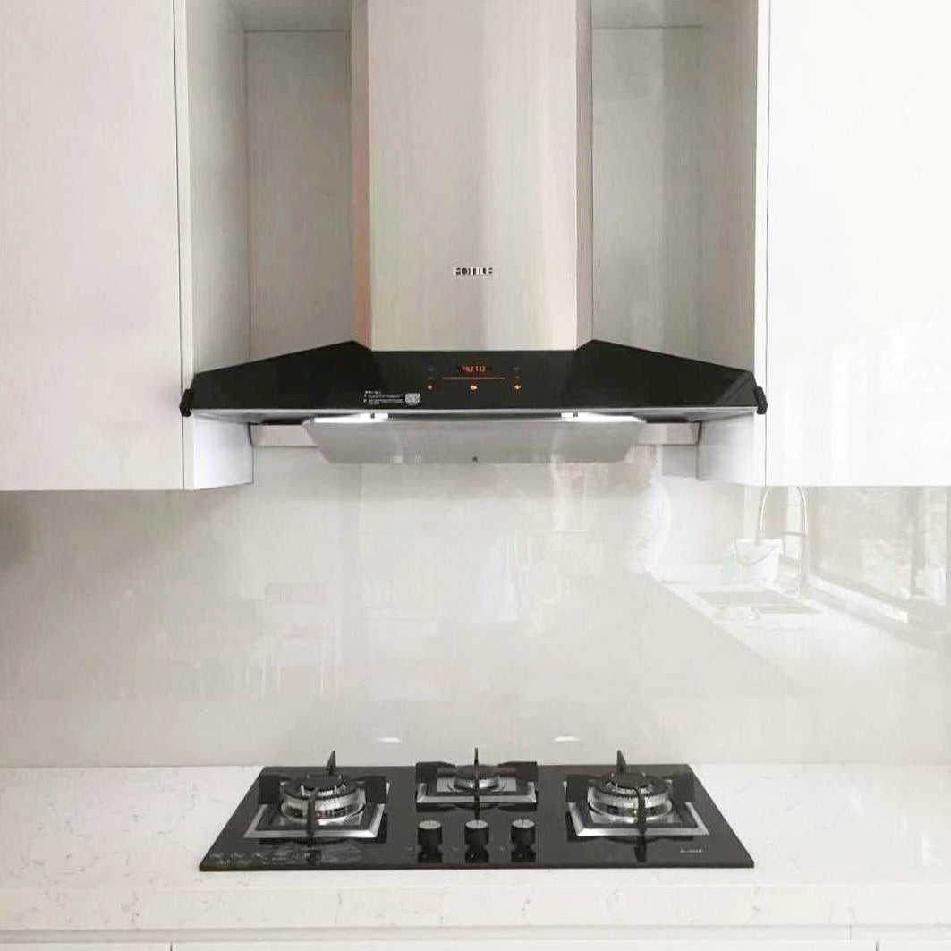 Fotile EPS Series 34 in. Cooktop with 3 Sealed Burners in Black Tempered Glass (GAG86309)