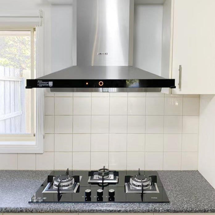 Fotile EPS Series 34 in. Cooktop with 3 Sealed Burners in Black Tempered Glass (GAG86309)