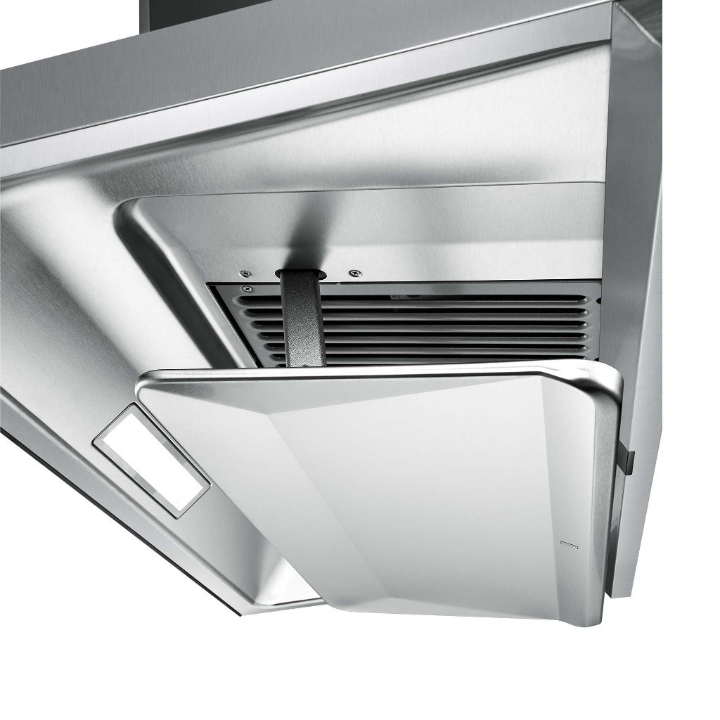 Fotile Perimeter Vent Series 36 in. 1000 CFM Wall Mount Range Hood with Touchscreen in Stainless Steel (EMS9026)