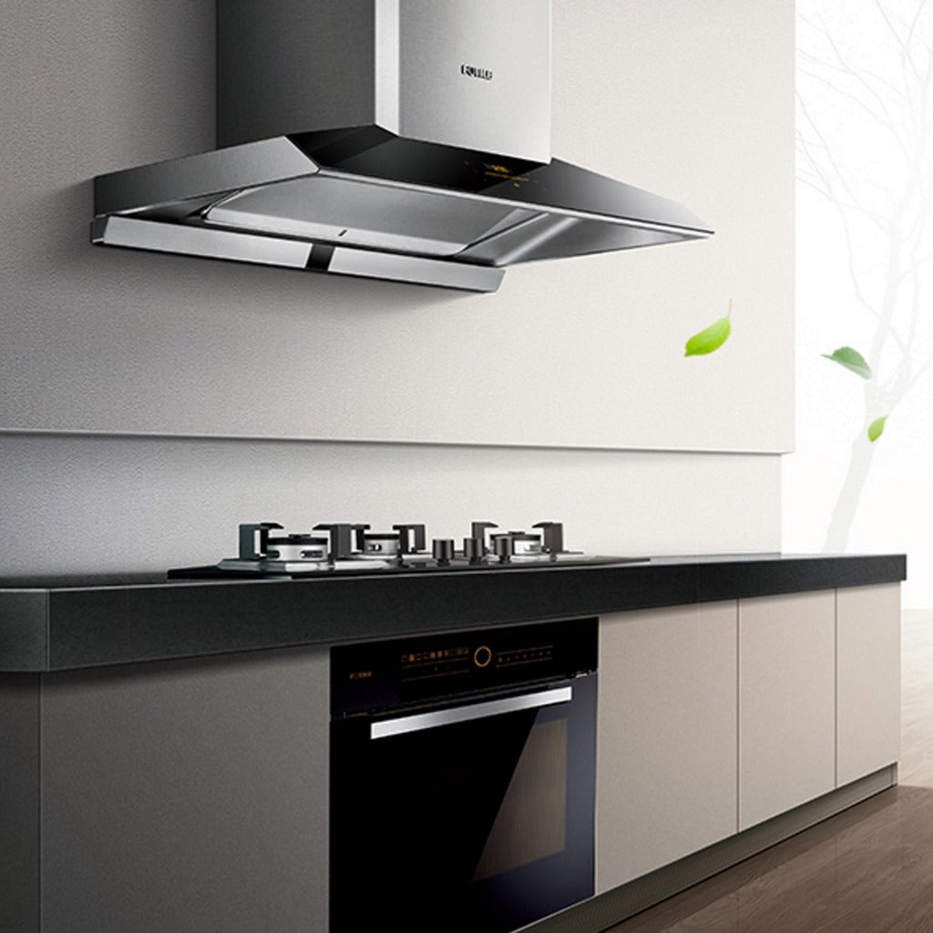 Fotile Perimeter Vent Series 36 in. 1100 CFM Wall Mount Range Hood with Touchscreen in Stainless Steel (EMG9030)