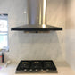 Fotile Perimeter Vent Series 36 in. 900 CFM Wall Mount Range Hood with Touchscreen in Stainless Steel (EMS9018)