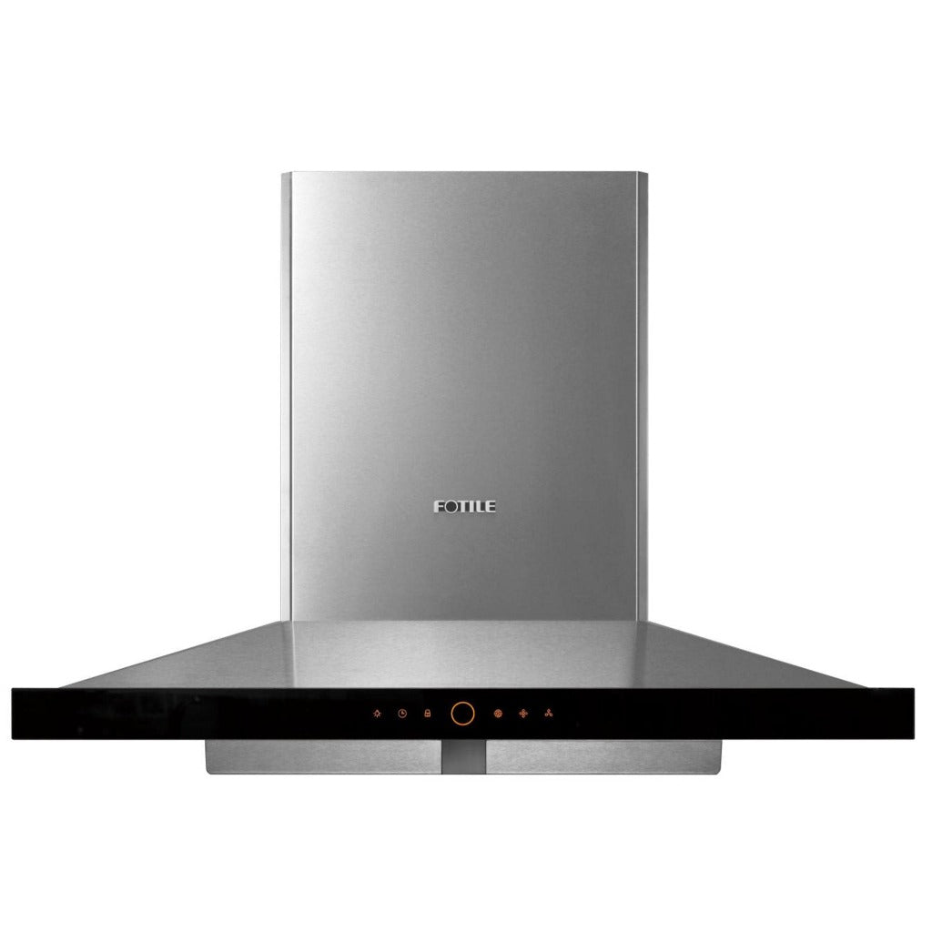 Fotile Perimeter Vent Series 36 in. 900 CFM Wall Mount Range Hood with Touchscreen in Stainless Steel (EMS9018)