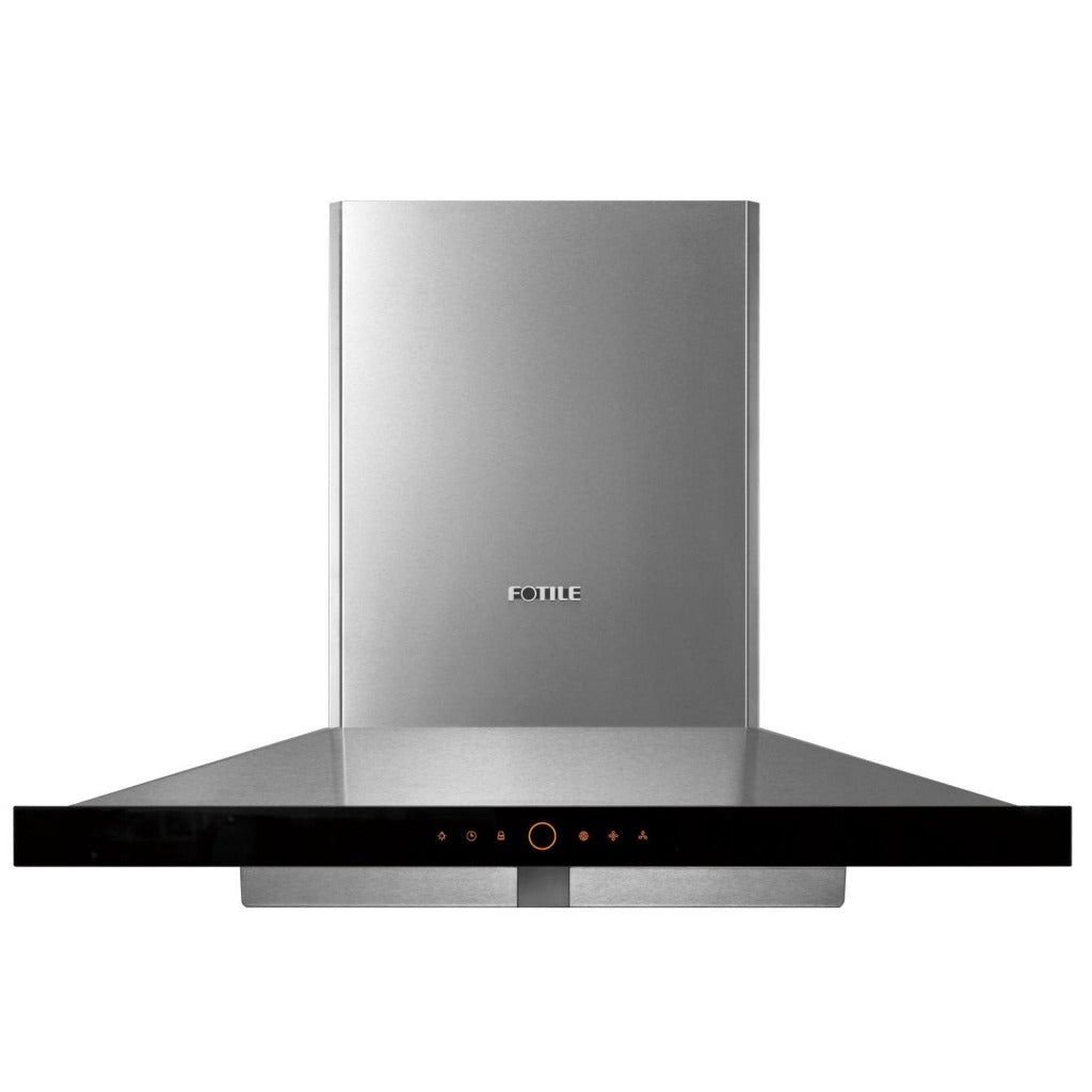 Fotile Perimeter Vent Series 36 in. 900 CFM Wall Mount Range Hood with Touchscreen in Stainless Steel (EMS9018) main image.